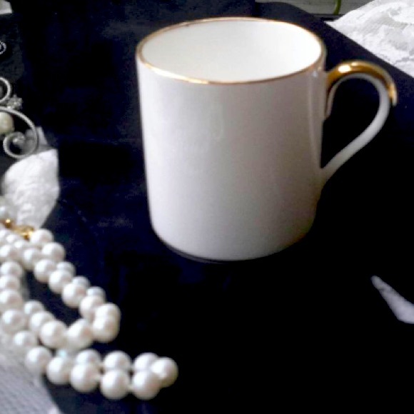 Tiffany & Co. 14K Gold Trim England Expresso Cup - Picture 5 of 5